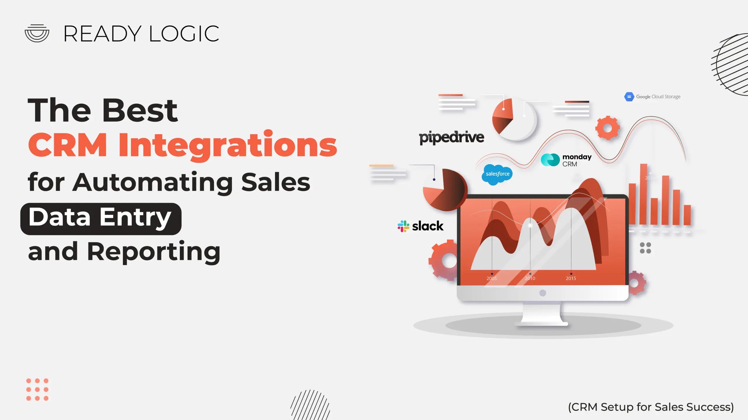 CRM dashboard with automated data