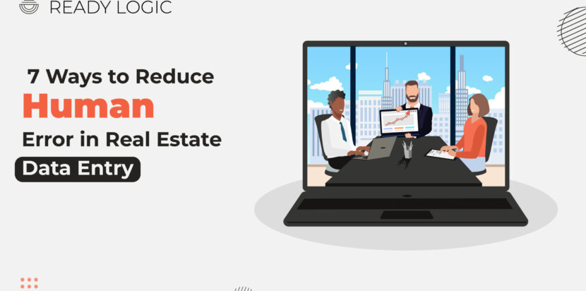 Real estate data entry